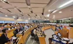 Selçuk Belediye Başkanı Brüksel'de pes grubu toplantısında konuştu