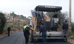 Yağmur öncesinde asfalt çalışmaları tamamlandı