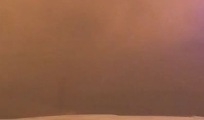 Alevlerin arasındaki dehşet anları kamerada