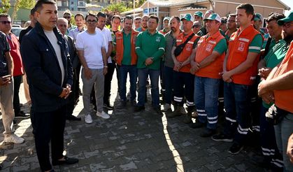 BAŞKAN ÖMER GÜNEL DAMLACIK DERESİ’NDE ÜZERİNE DÜŞENİ YİNE YAPTI!