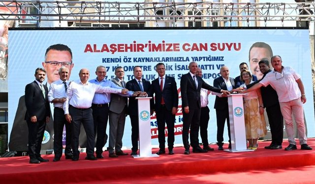 Alaşehir’de yılların sorununa son verildi