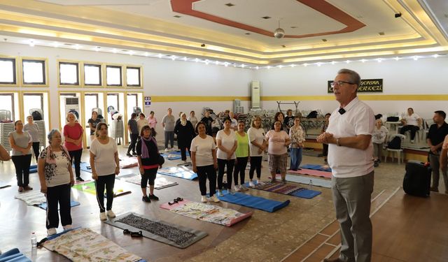 Başkan Tetik’ten sabah sporları grubu’na tam testek