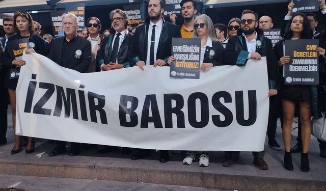 İzmir'de genç avukatlardan 'CMK ücret tarifesi' çağrısı