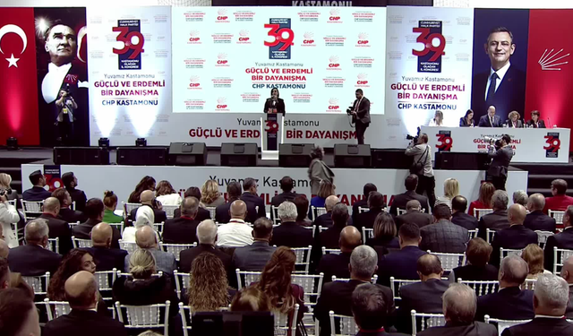Kastamonu'da 39. CHP İl Kongresi başladı