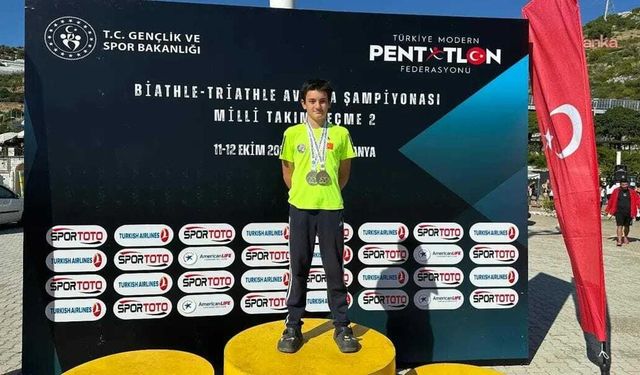 Kerem Batur Genç'ten çifte Türkiye şampiyonluğu!