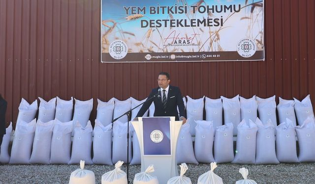 Muğla'dan kırsal kalkınmaya 330 tonluk destek
