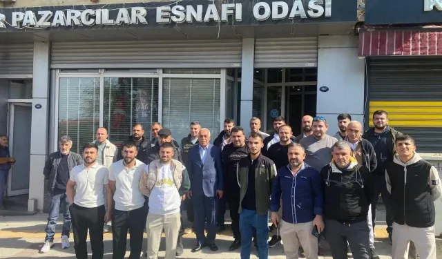 Sosyete pazarlarına pazarcı esnafından tepki!