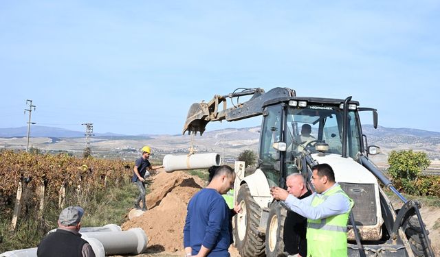 Alaşehir'de 30 yıllık altyapı çilesi son buluyor