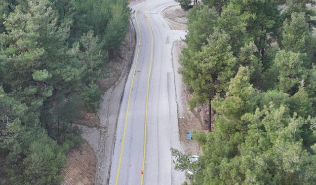 Denizli Büyükşehir Karataş-Pınarlık yolunu tamamladı