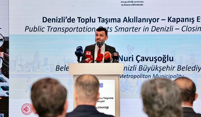 Denizli'de ulaşımda teknoloji dönemi başlıyor