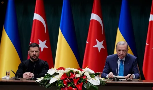 Erdoğan ve Zelenski ortak basın toplantısı düzenledi