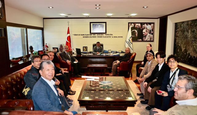 Japon ve Türk bilim insanlarından Denizli Büyükşehir'e ziyaret