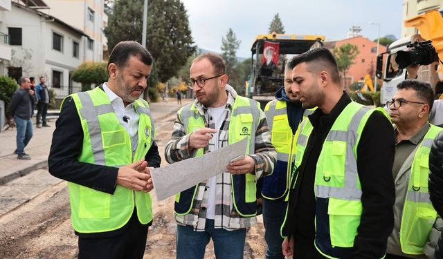 Kınıklı'da yol konforu artıyor