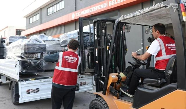 Merkezefendi Belediyesi'nden 33'ncü mama makinesi