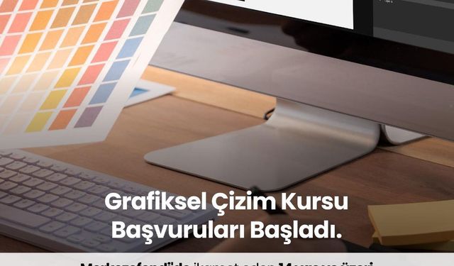 Merkezefendi'de grafiksel çizim kursları başladı
