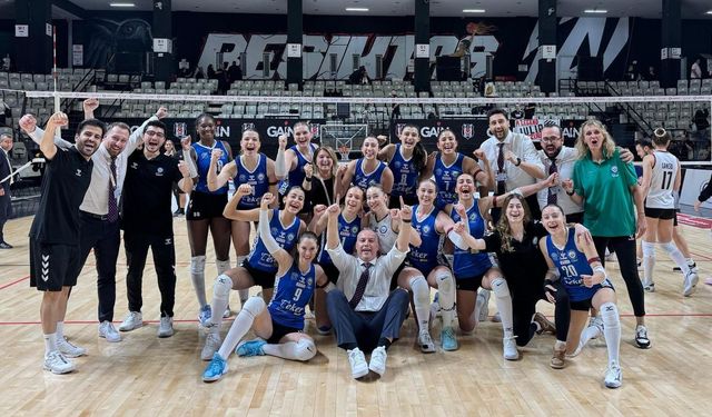 Nilüfer Belediyespor Eker, Beşiktaş'ı set vermeden geçti