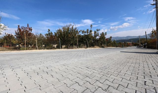 Serinhisar'a modern yol konforu