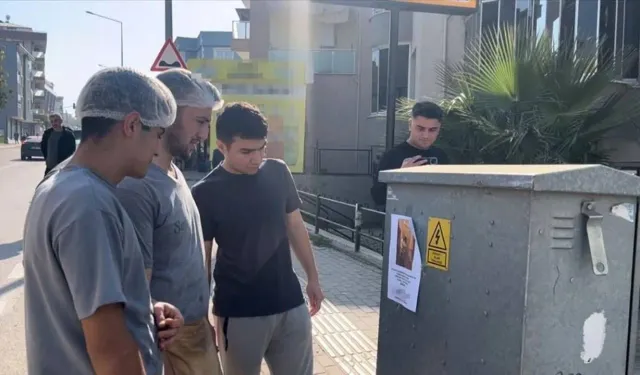 Şok olay: Tartıştığı tanıdığının fotoğraflarını afişle astı!