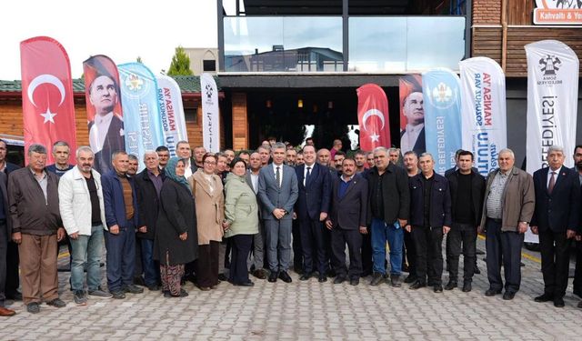 Başkan Dutlulu'dan Soma halkına ziyaret