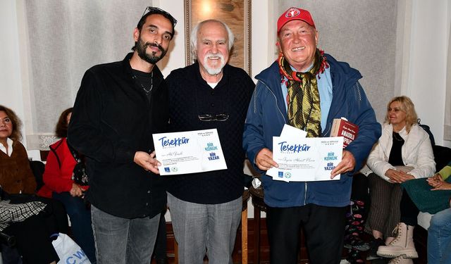 Çalıkuşu Kuşu Kültür Evi̇ Prof. Dr. Övgün Ahmet Ercan'ı ağırladı