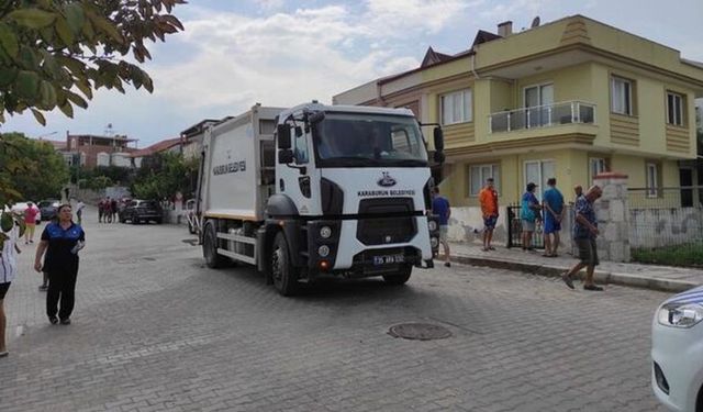 İzBB'ye ait çöp kamyonunun çarptığı kadın hayatını kaybetti!