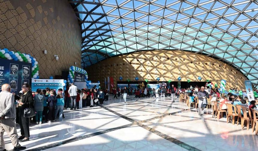 Denizli'de çocuklar bilim ve doğayla buluştu