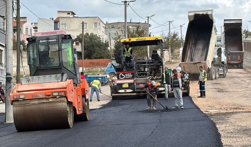 Başkan Akın sözünü tuttu Şlam Yolu'nu yenilendi