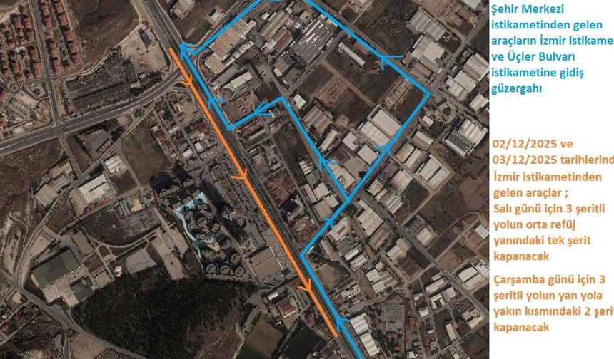 Denizli'de yaya güvenliği için yeni etap