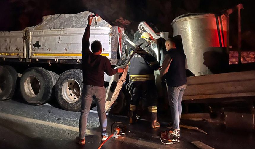 Milas-Yatağan karayolunda kaza! Feci şekilde can verdi