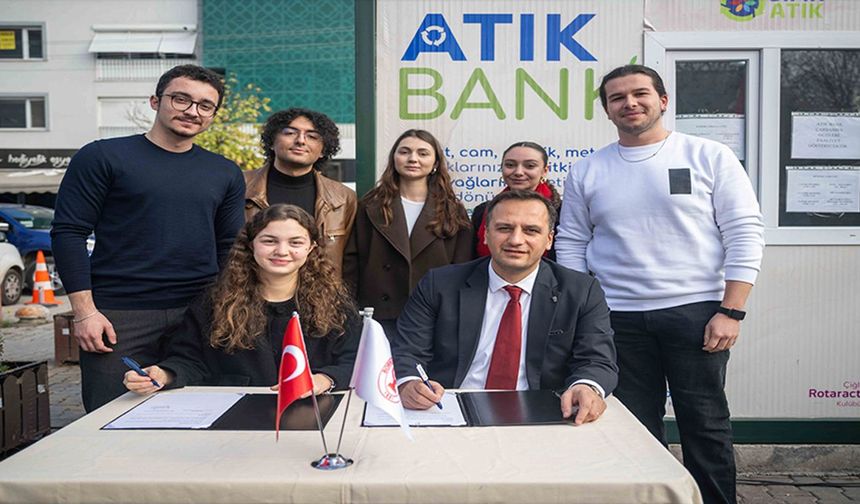 Atık Bank Projesi Bornova'da başladı