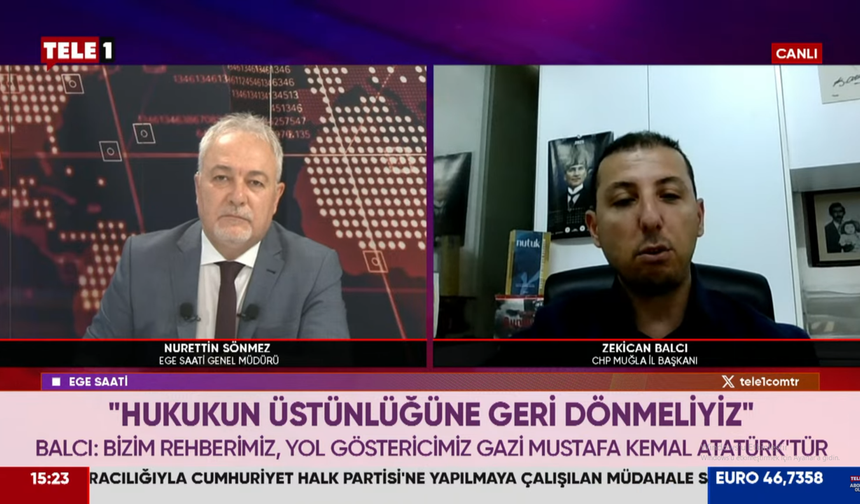 CHP Muğla İl Başkanı Zekican Balcı