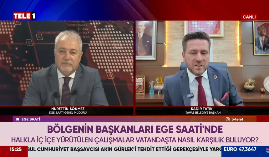 Tavas Belediye Başkanı Kadir Tatık